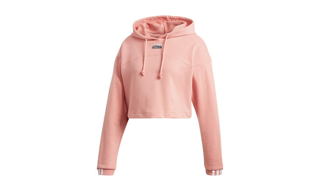 R.Y.V. Cropped Hoodie WMNS "Trace Pink" GD3088
