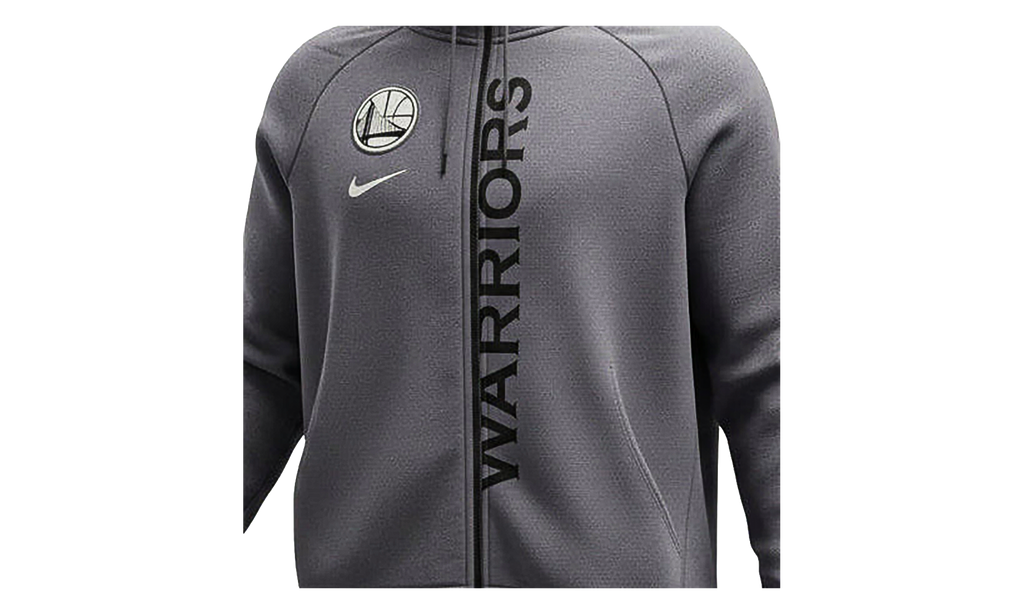 NBA Golden State Warriors Hoodie Full Zipper WMNS "Gray" 862220 036