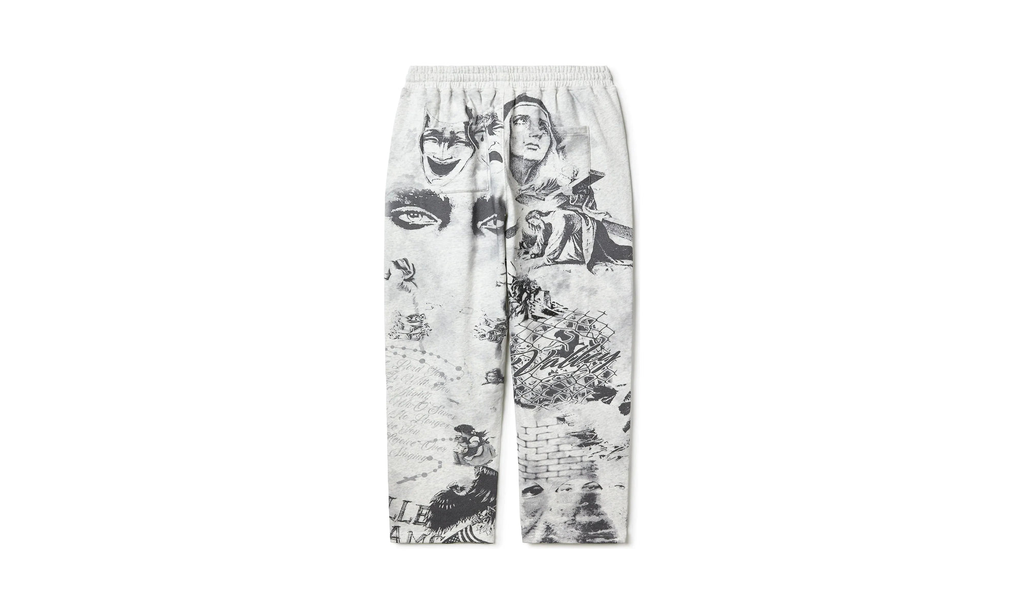 Mural Sweatpants "White" 10032237