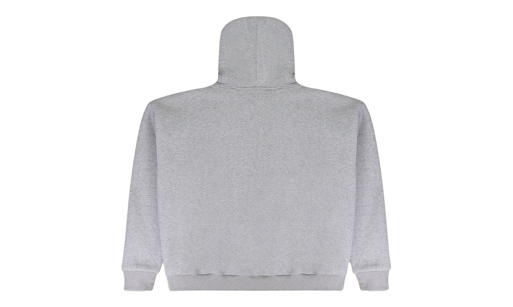 MULTI TAG ZIP HOODIE "GREY" GUT XHDS 0001