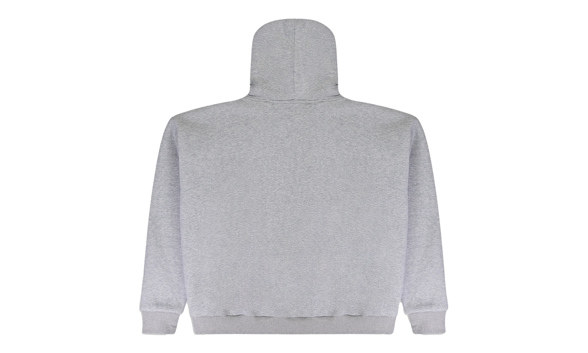 MULTI TAG ZIP HOODIE "GREY" GUT XHDS 0001