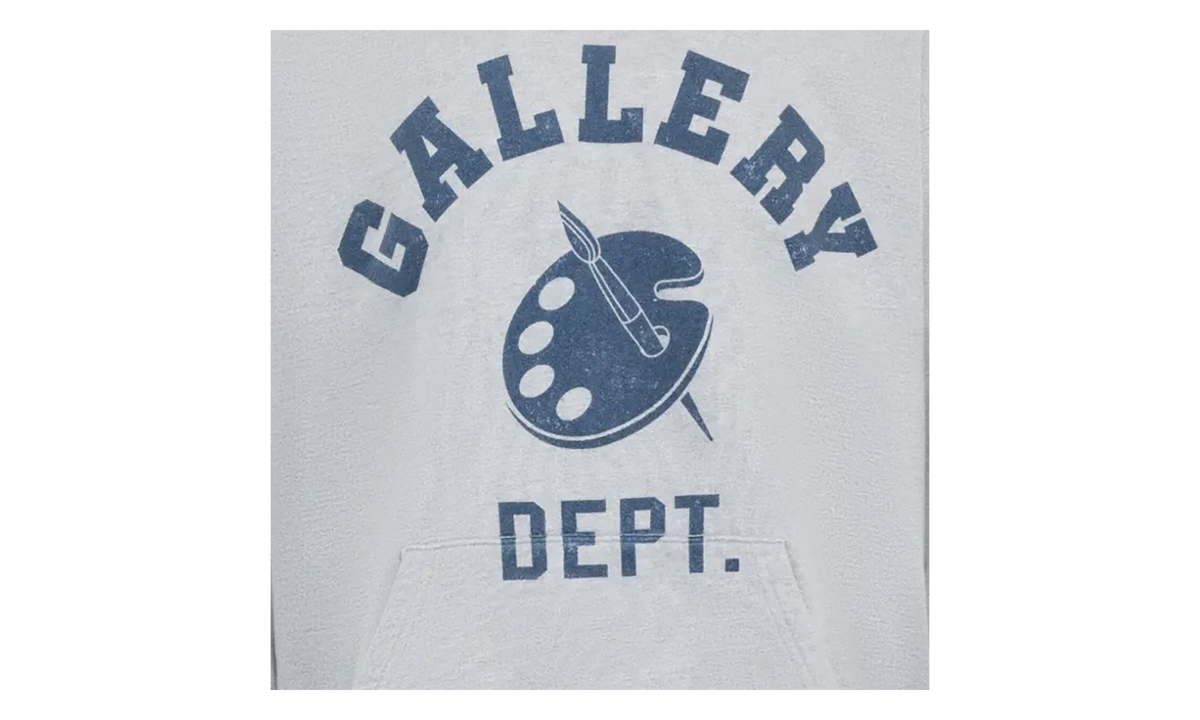 Art Dept Graphic Hoodie "Grey & Navy" GD307
