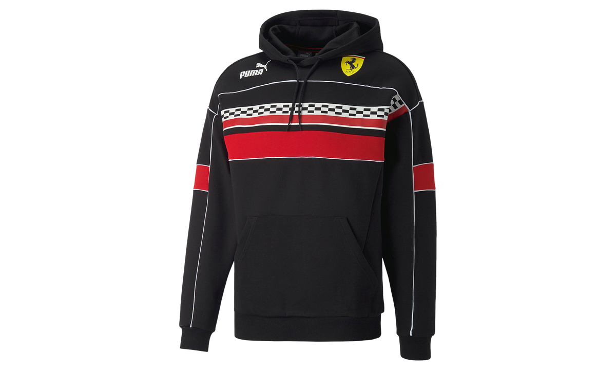 FERRARI RACE SDS HOODIE SWEAT "Puma Black" 535817 01