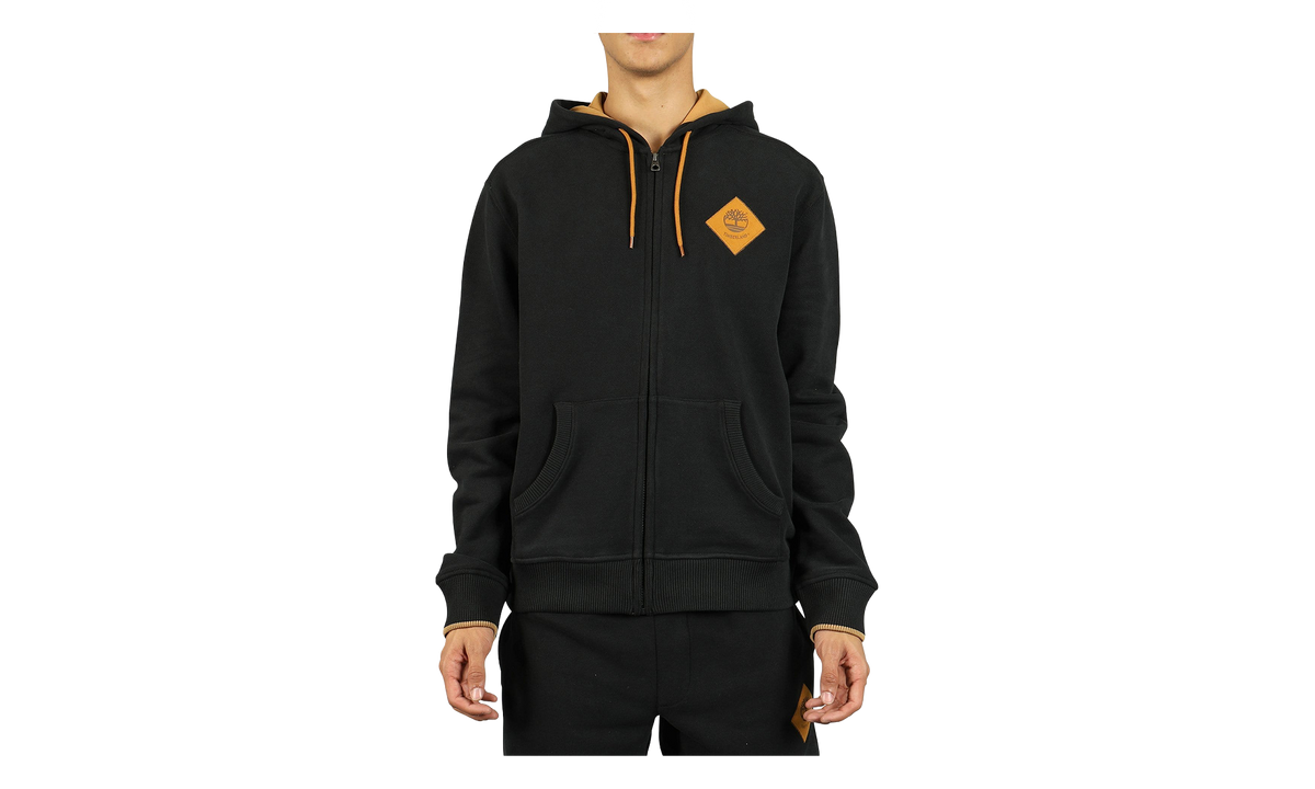 400 GM Zip Thru Hoodie "Black" TB0A1OHN 001