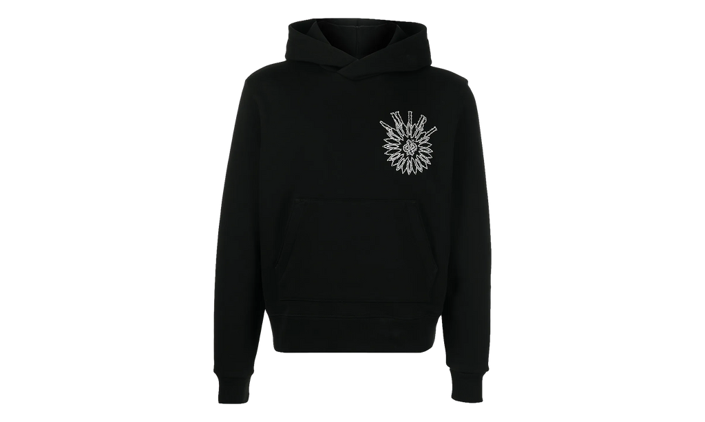 Crystal Stick Poke Logo Hoodie "Black" PF22MJH045 001