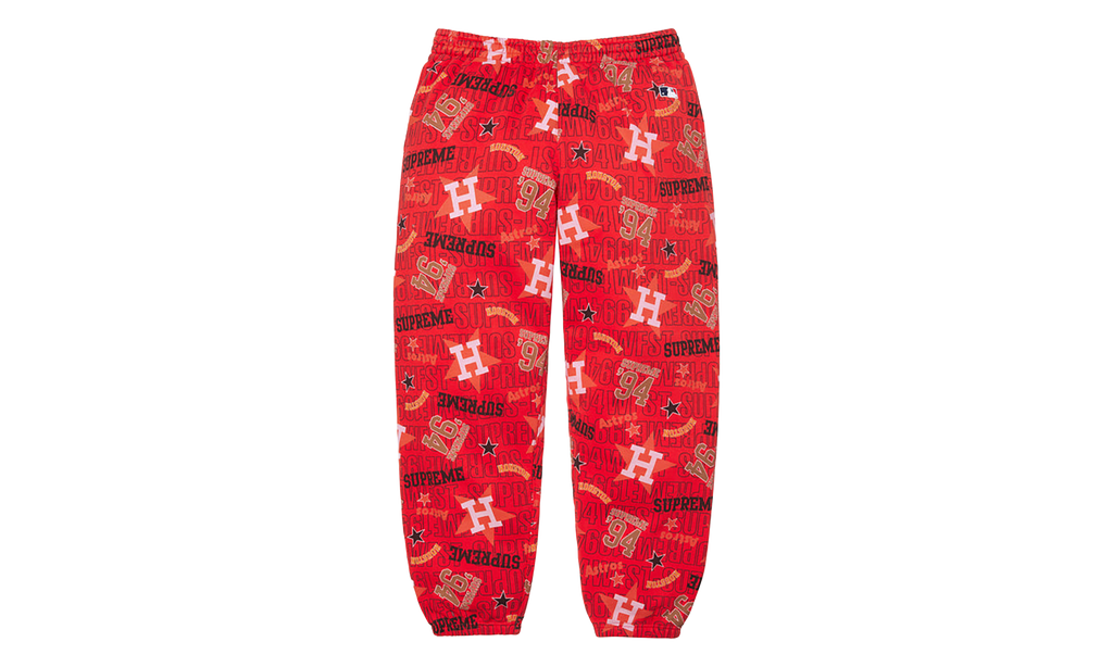 Mitchell & Ness® Teams Sweatpant "SS26 - Red" SU27720