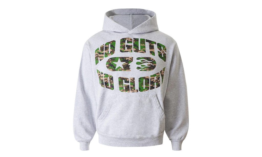 No Guts No Glory Hoodie "Grey" HSR343