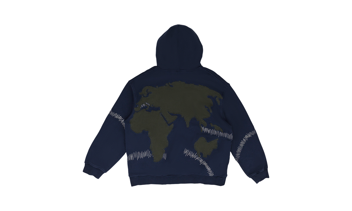 PANGIA PULLOVER HOODIE "INDIGO" 11100220010