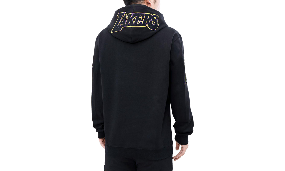 NBA Los Angeles Lakers Logo /Purple P/O Hoodie "Black" BLL551540 BLK