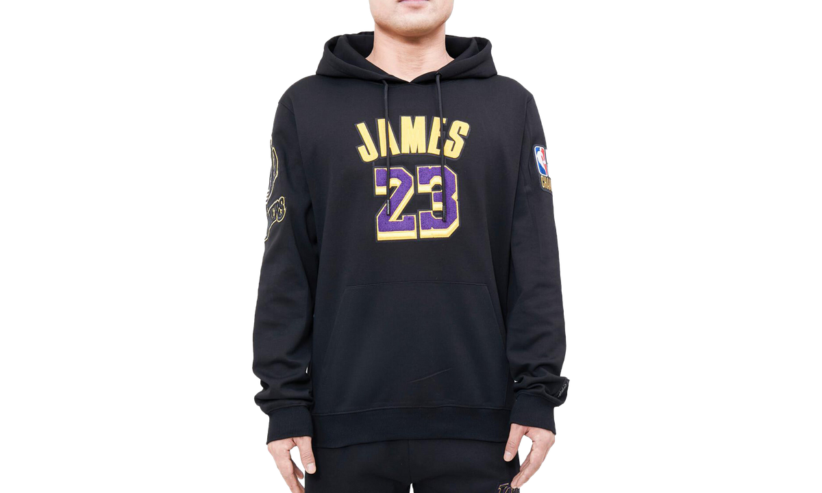 NBA Los Angeles Lakers - Lebron James Hoodie "Black" BLL551722 BLK