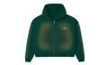 Crystal Zip-Up Hoodie "Green" HMDD004