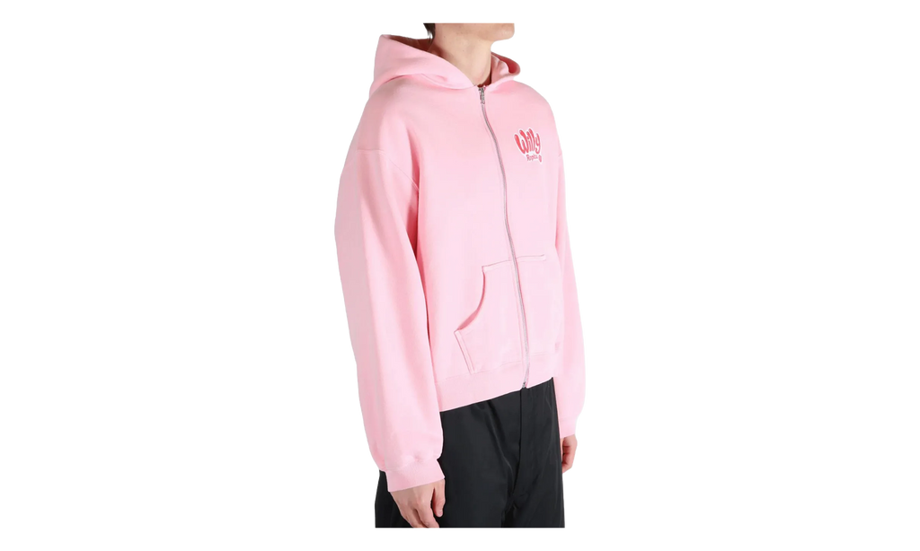 Willy Ropita Shrunken Zip Through Hoodie "Chicle" WCJSY0205 073