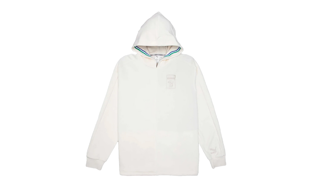 Big Sean Velour Hoodie "Whisper White" 575923 84