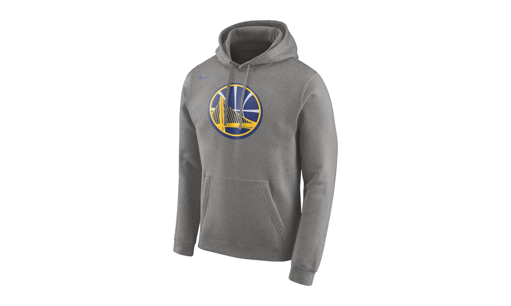 NBA Club Fleece Logo Pullover Hoodie "Golden State Warriors" 881131 063