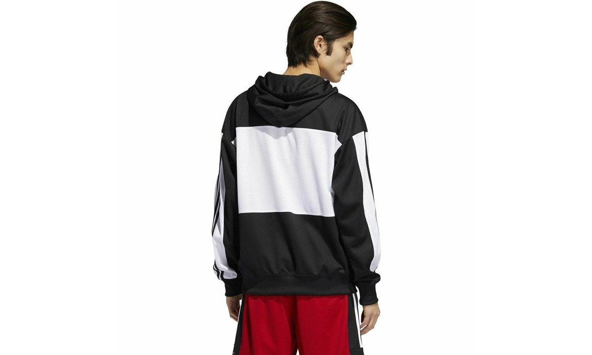 Originals Mesh Layup Hoodie "Black / White" DV3173