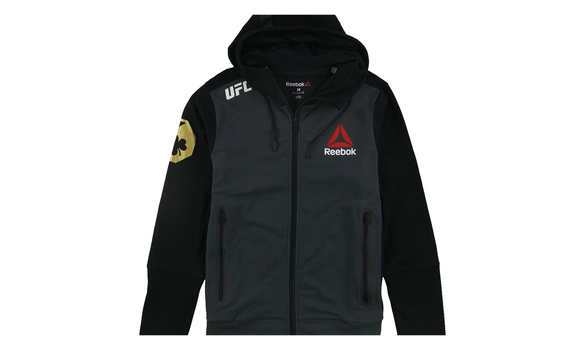 UFC FK Champ Walkout Hoodie WMNS "Black / Gravel" AZ9093