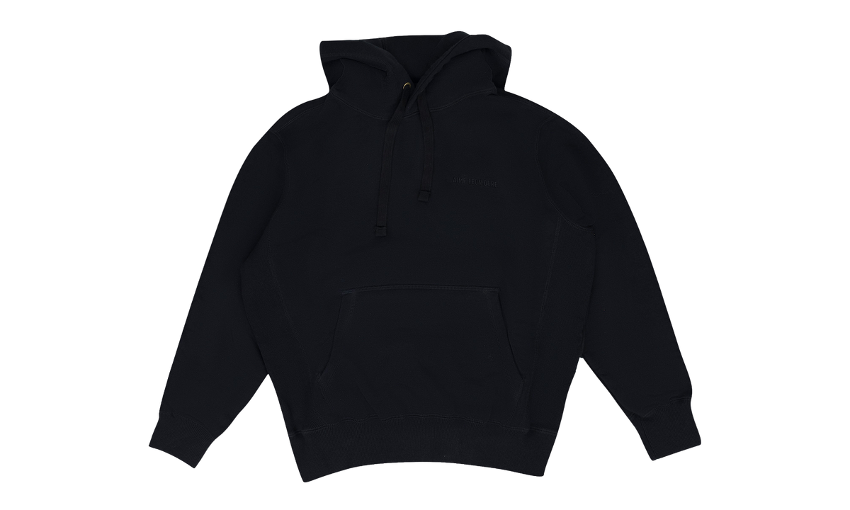 Tonal Logo Hoodie "Black" ALD MHDS 0064