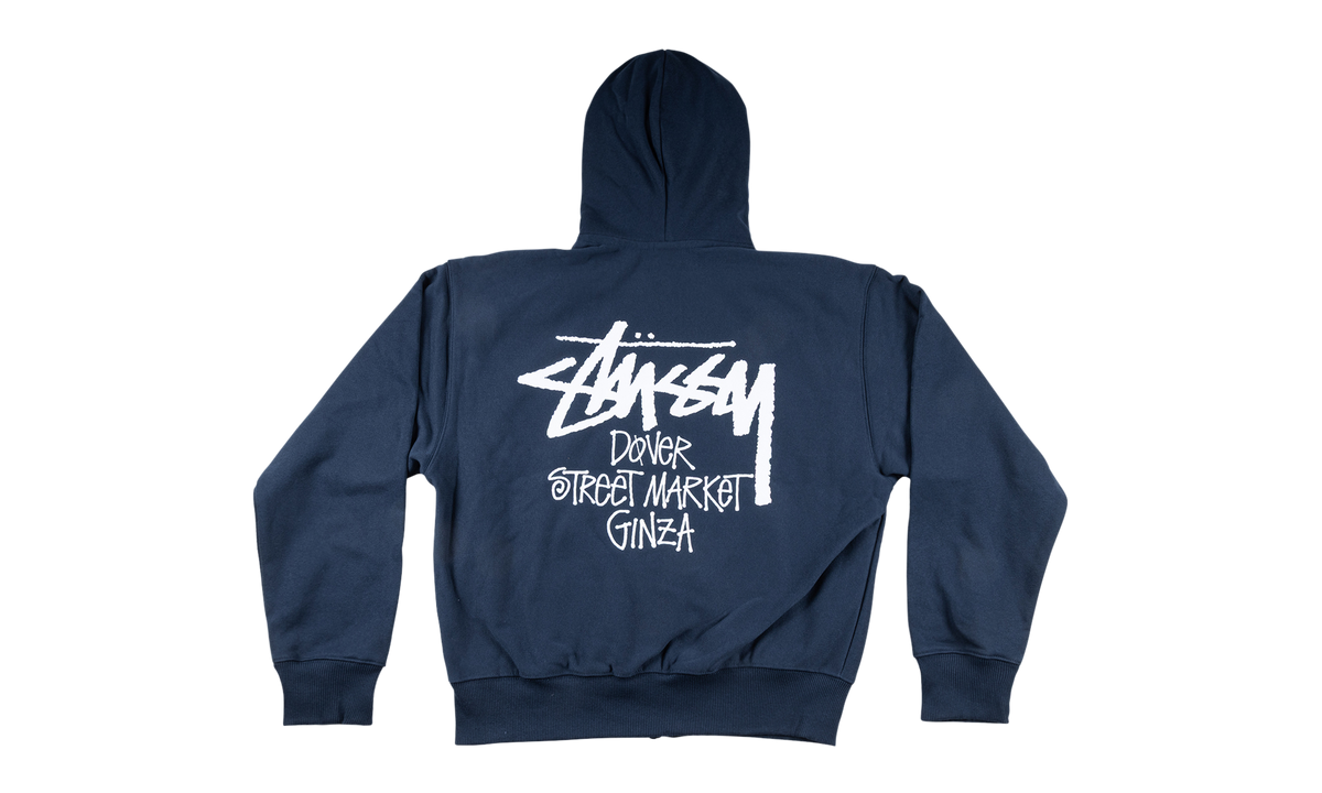 Ginza Zip hoodie "Dover Street Market - Navy" STUS430