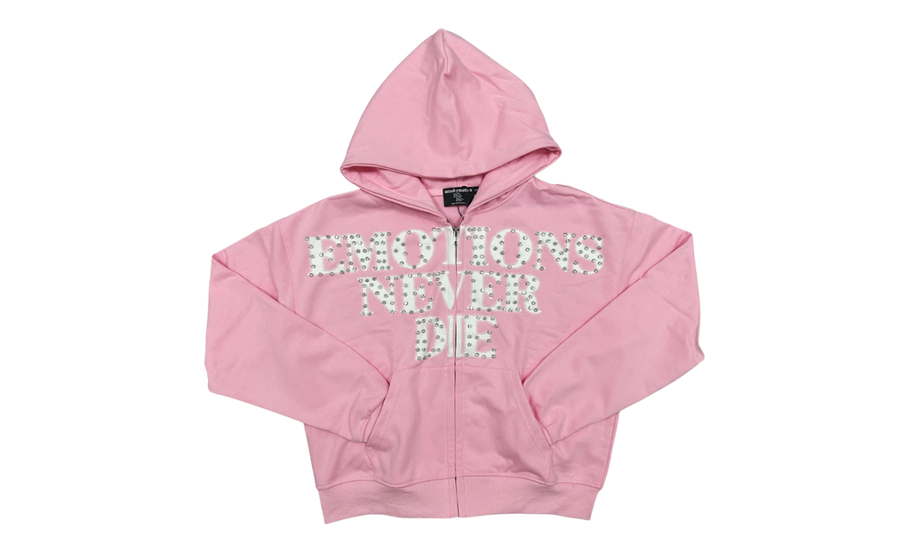 End Rhinestone Hoodie "Pink" MIXE049