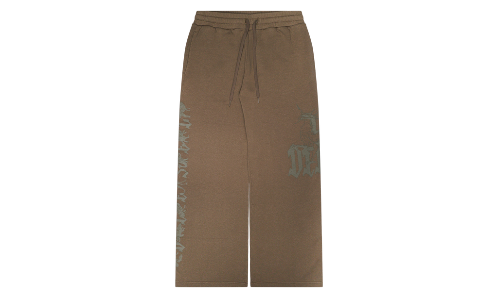 P-Gro Treated Wide-Leg Sweatpants "Brown" A238060BKCJ7ETA
