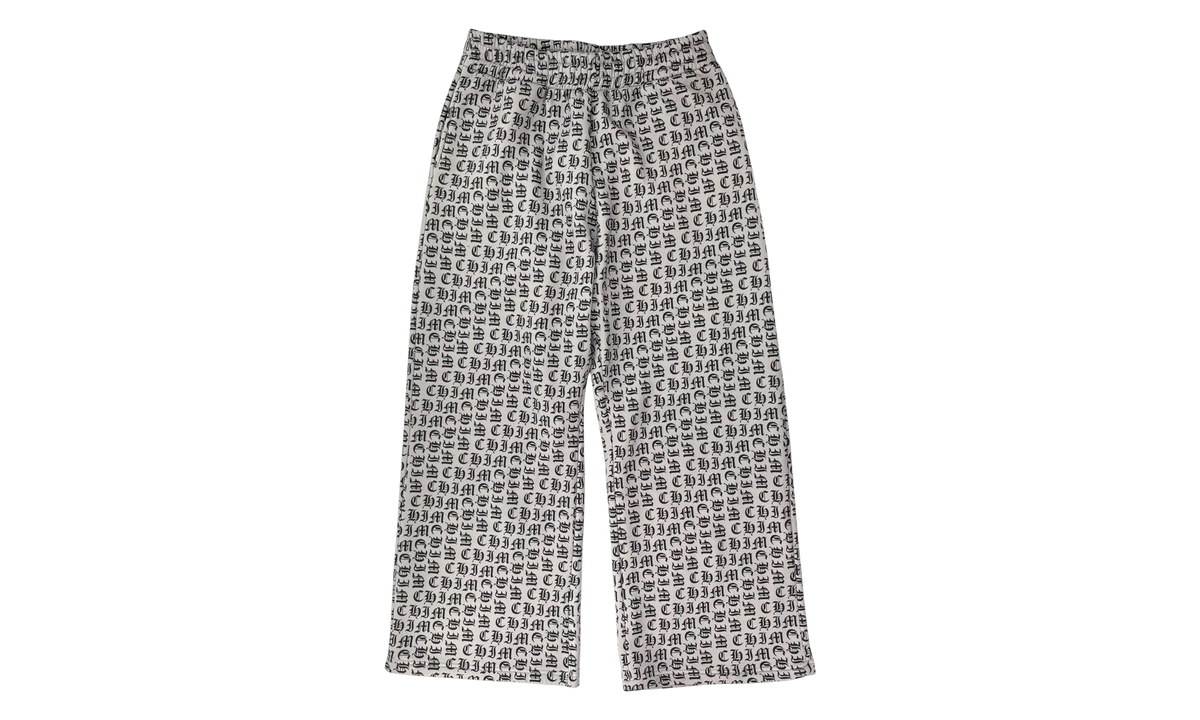 Old English Sweatpants "White / Black" HMDD099
