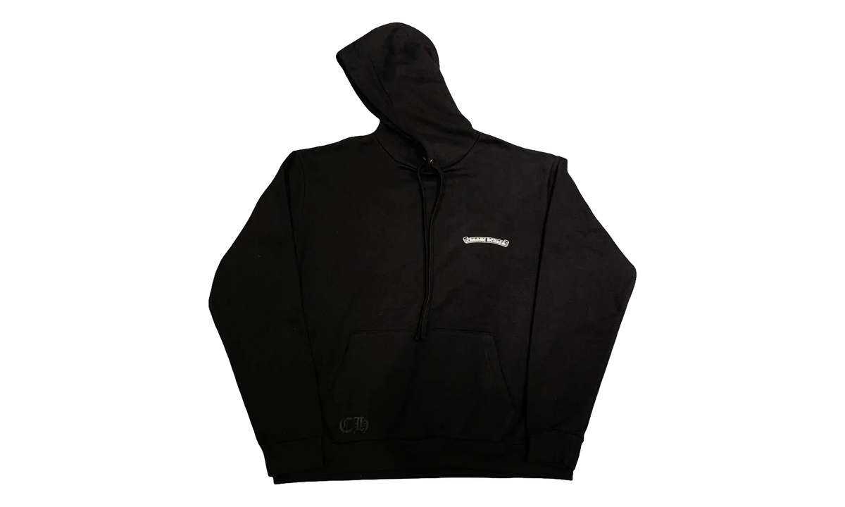 St. Barth Exclusive Cross Logo Pullover Hoodie "Black / Blue" CHRM1545