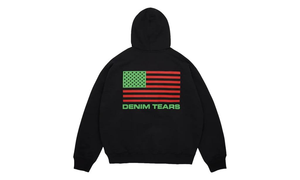 Pan African Zip Hoodie "Black" DT917