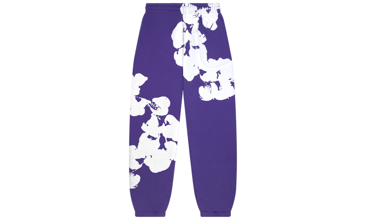 Big Cotton Wreath Sweatpants "Purple" DT095