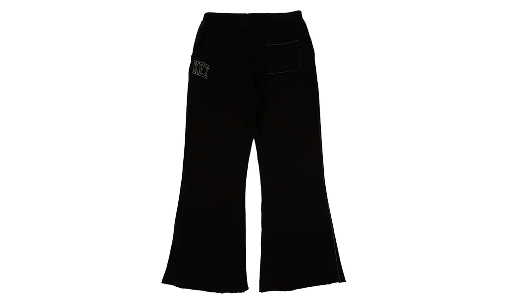 Big Stitch Open Leg Sweatpants "Black" MKT26FW KB0964 BLK