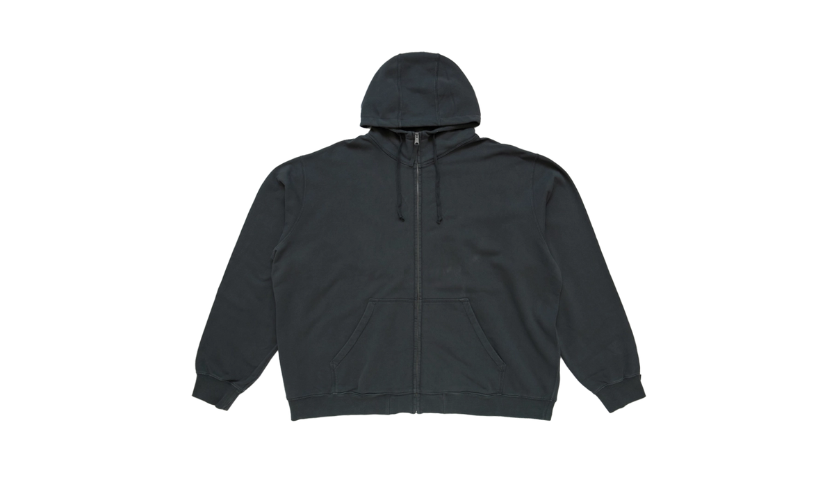 Zip Up Hoodie With Logo In Back "Black" S50HG0047M25017969