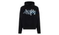 Embroidered Dragon Logo Hoodie "Black / White" AMJYHD1004 001