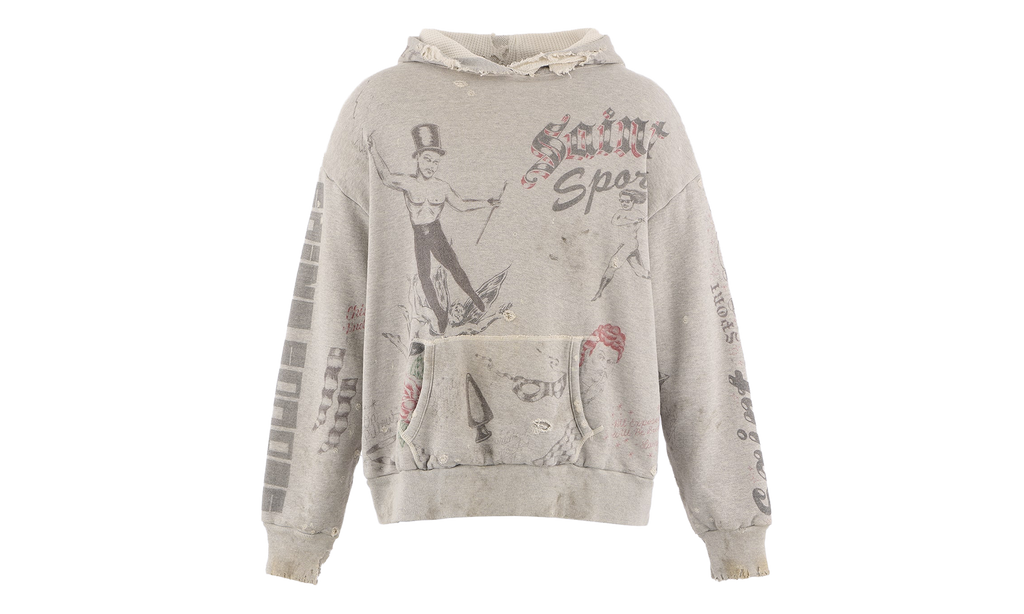 Drawings Hoodie "Alexis Ross - Grey" SM HR1 0000 C31