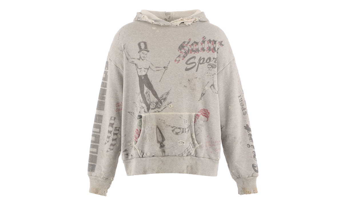 Drawings Hoodie "Alexis Ross - Grey" SM HR1 0000 C31