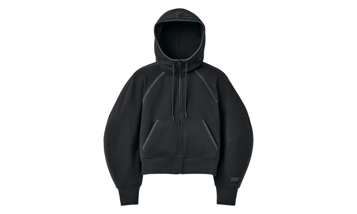 Classic Full Zip Hoodie WMNS "Black" 1180556 BLK