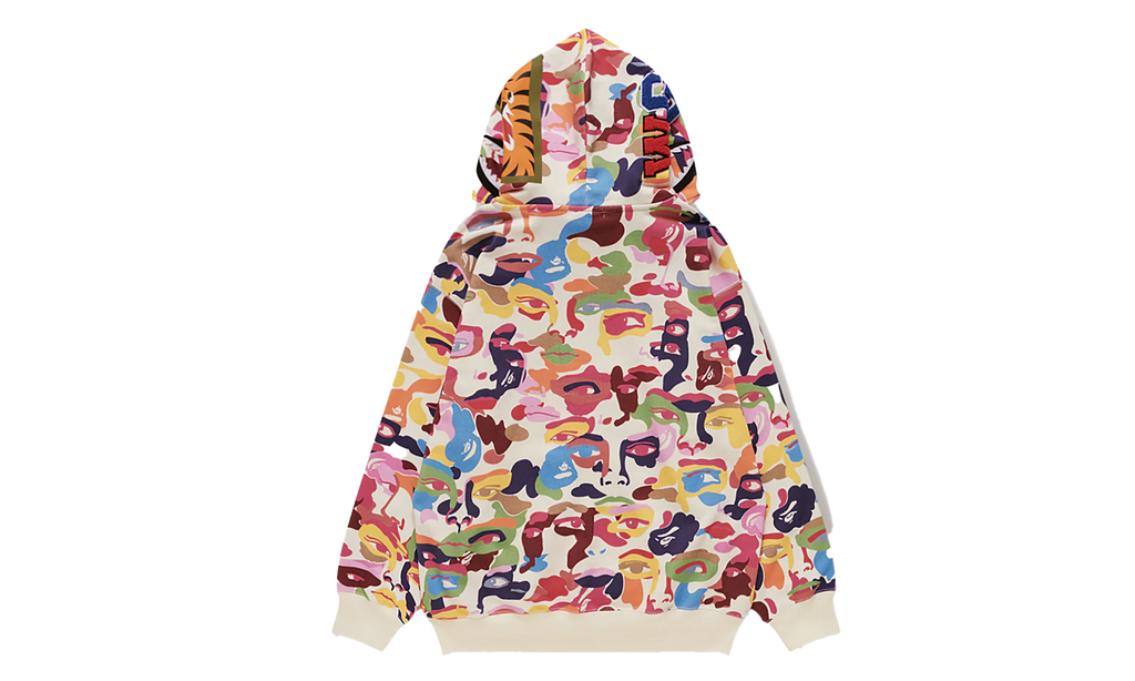 FULL ZIP HOODIE "KIDSUPER CAMO SHARK - MULTI" 1L23 115 909 Multi