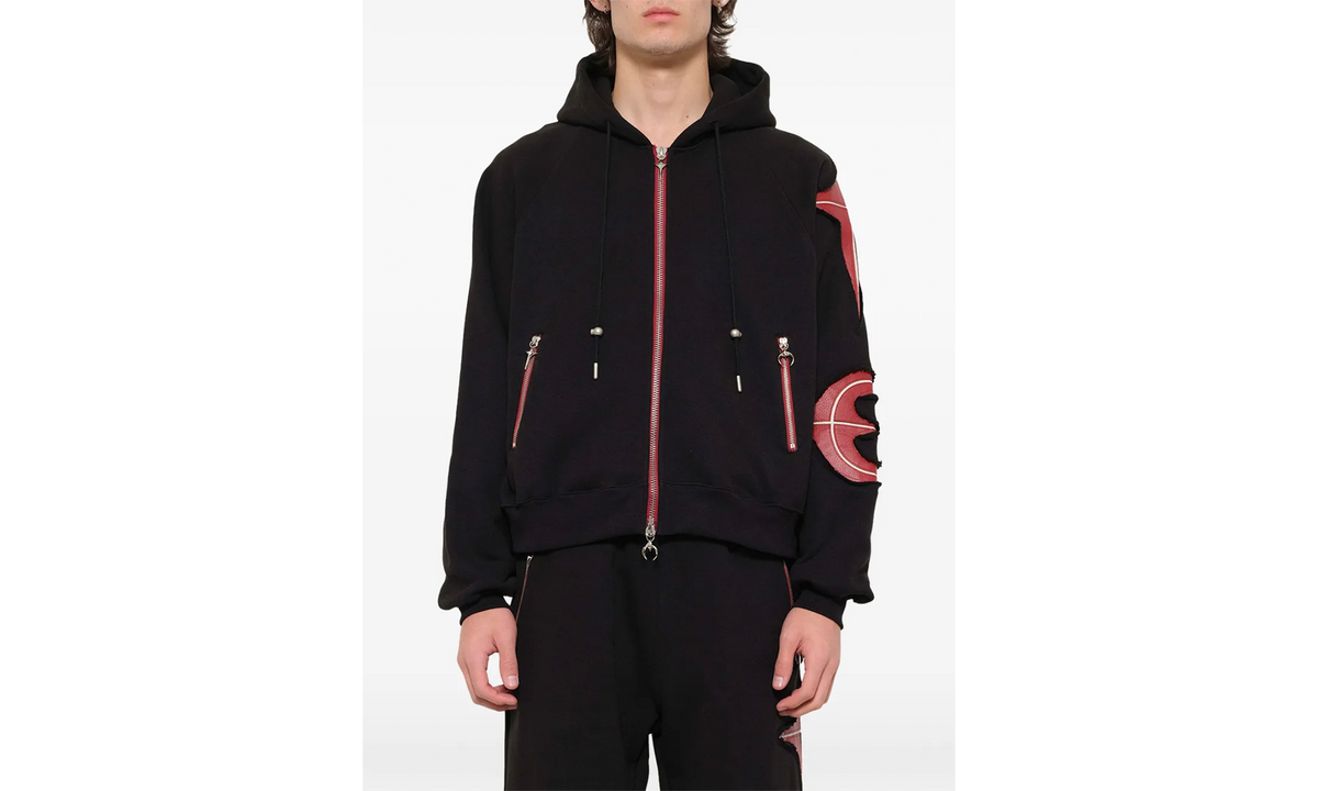 Rock Zip-Up Hoodie "Black" TC26SS0501