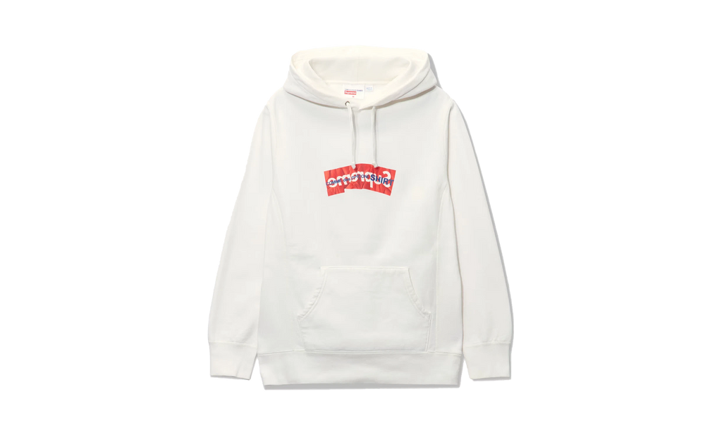Comme Des Garcons SHIRT Box Logo Hoodie "SS17 - White" SU25721
