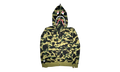 ABC Camo Shark Full Zip Up Hoodie "Green" 001ZPI201004M