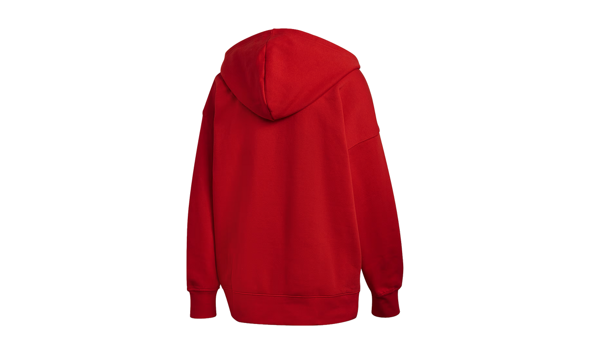 Adicolor 3D Trefoil Half-Zip Hoodie WMNS "Scarlet / Multicolor" GD2247