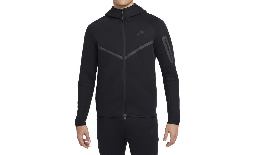 Tech Men's Full-zip Windrunner Hoodie "BLACK/BLACK" HV0949 010