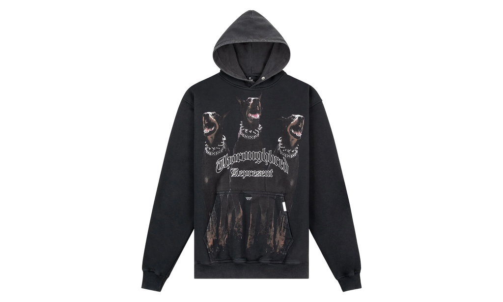 Thoroughbred Hoodie "Vintage Black" MLM41134 003