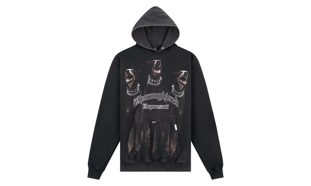 Thoroughbred Hoodie "Vintage Black" MLM41134 003