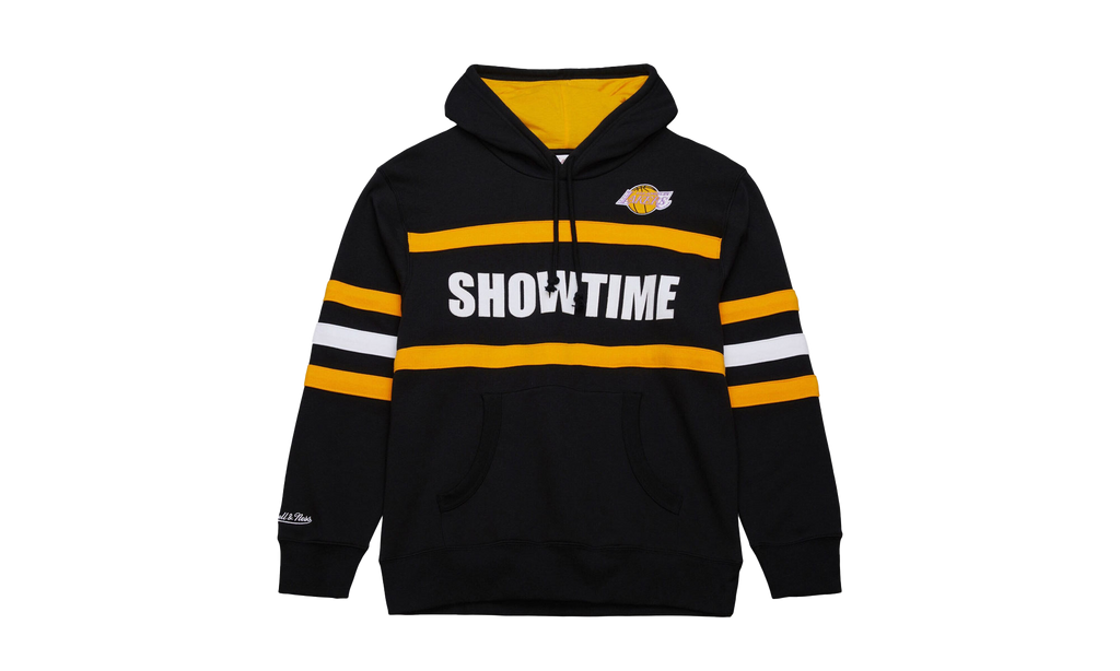 NBA HEAD COACH HOODIE VINTAGE LOGO LAKERS "Black" TH8072 LALBLCK