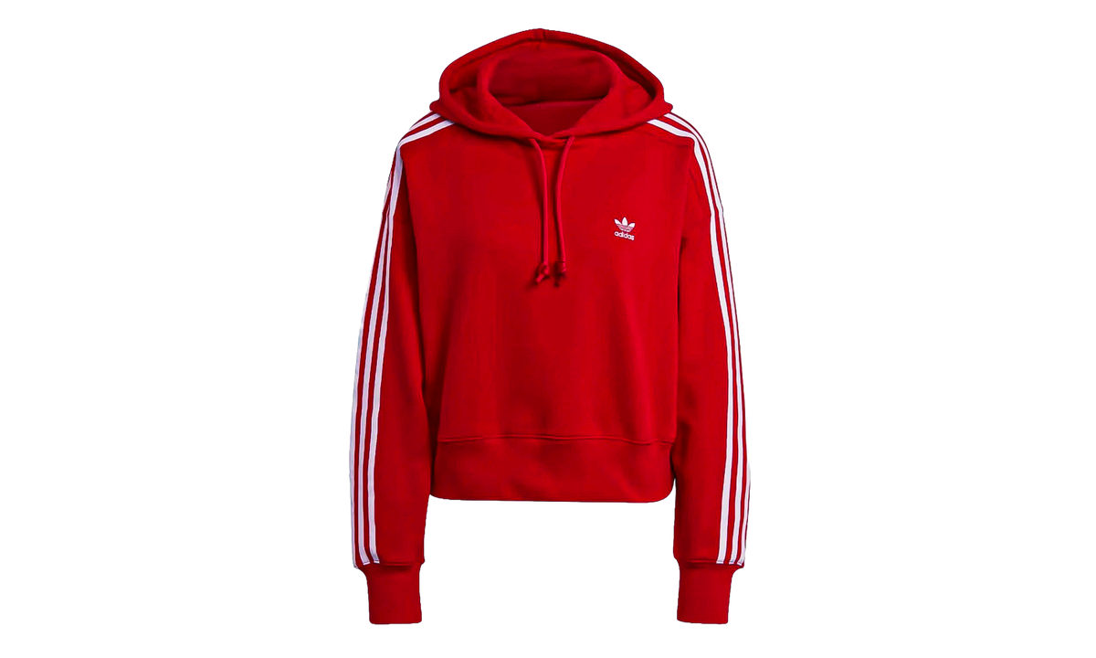 Originals Adicolor Classics Crop Hoodie WMNS "Vivid Red" GN2892