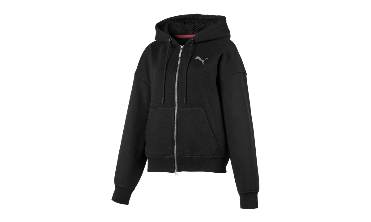 SELENA GOMEZ FULL ZIP HOODIE WMNS "Puma Black" 517805 02