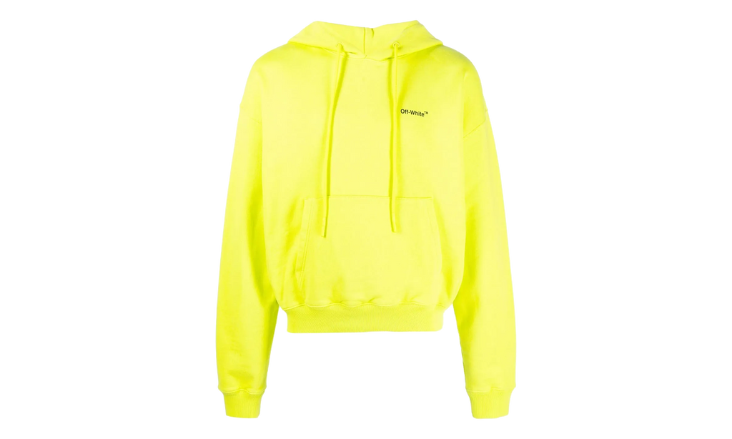 Caravaggio Arrow Over Lime Hoodie "Green" OMBB037S23FLE0015010