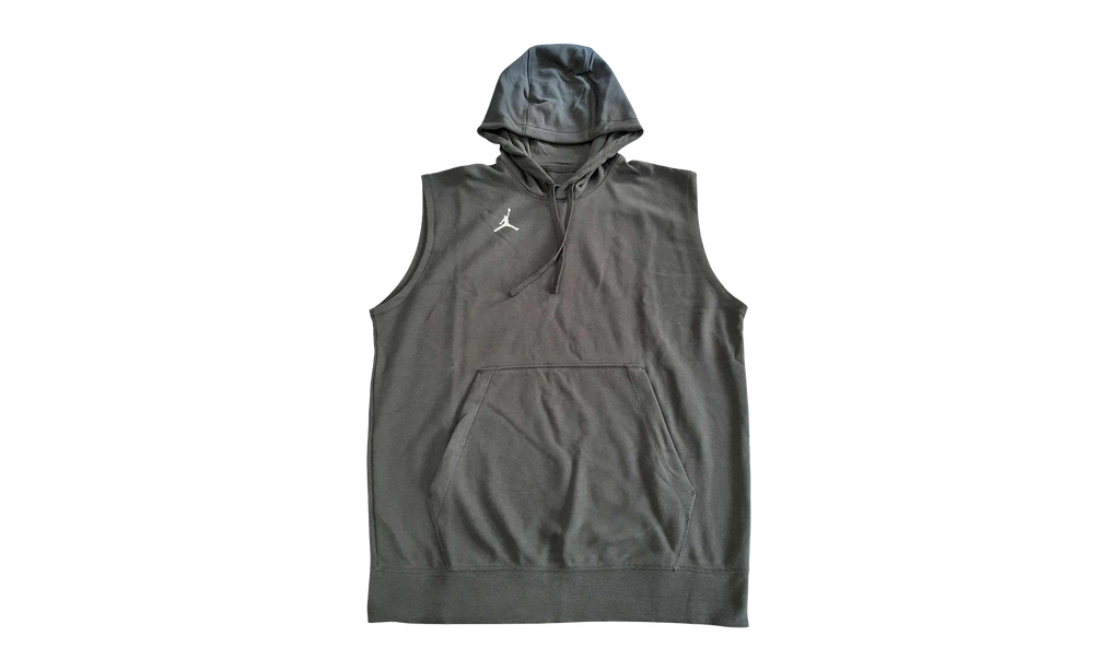 Air Jordan Sleeveless Fleece French Terry Dri Fit Hoodie "Grey" DQ7946 066