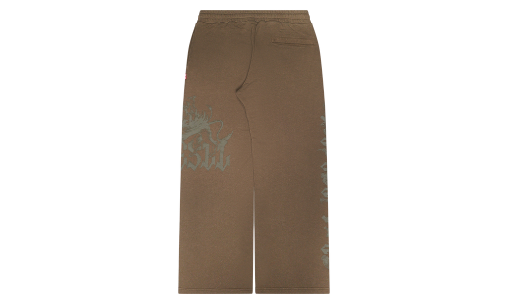 P-Gro Treated Wide-Leg Sweatpants "Brown" A238060BKCJ7ETA