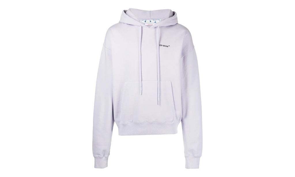 Caravag Arrow Over Hoodie "Dusty Lilac Blue" OMBB037F22FLE0033610