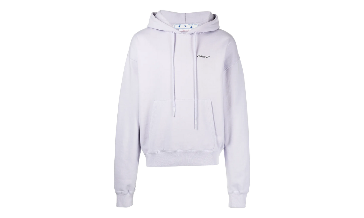 Caravag Arrow Over Hoodie "Dusty Lilac Blue" OMBB037F22FLE0033610